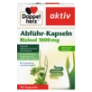 Abbildung der Produktverpackung Doppelherz aktiv Abführ-Kapseln Rizinol 1000 mg Frontansicht